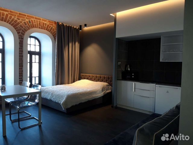 

Квартира-студия, 34 м², 2 кровати