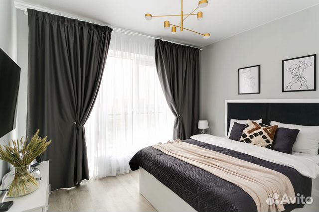 

1-к. квартира, 47 м², 2 кровати