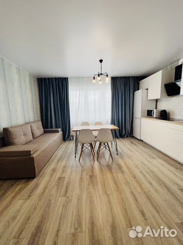 

1-к. квартира, 46 м², 2 кровати