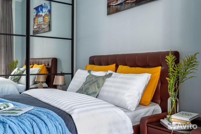 

1-к. квартира, 50 м², 2 кровати