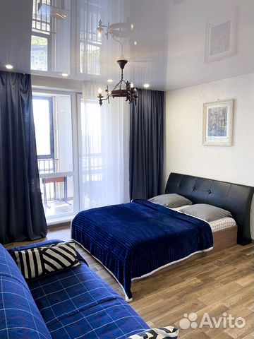 

Квартира-студия, 35 м², 2 кровати