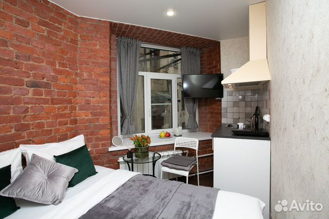 

Квартира-студия, 14 м², 1 кровать