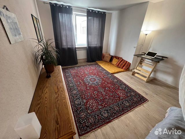 

1-к. квартира, 56 м², 2 кровати