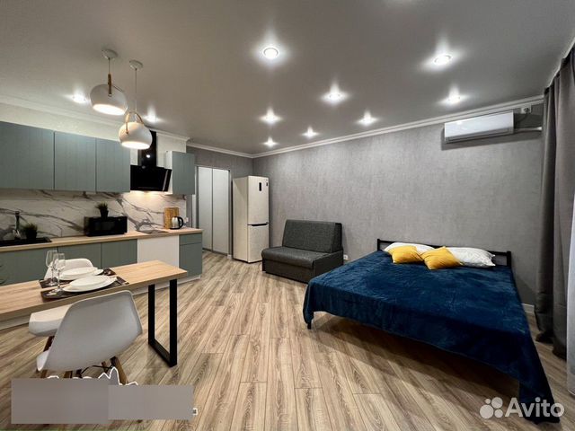 

Квартира-студия, 35 м², 2 кровати