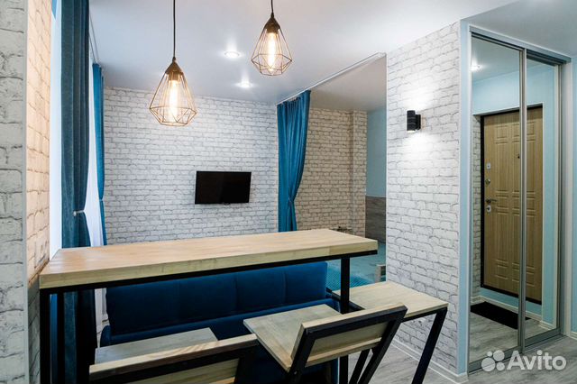 

Квартира-студия, 25 м², 3 кровати