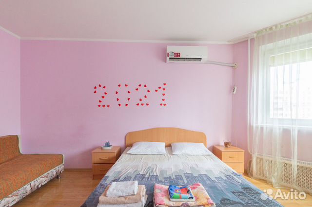 

1-к. квартира, 45 м², 2 кровати