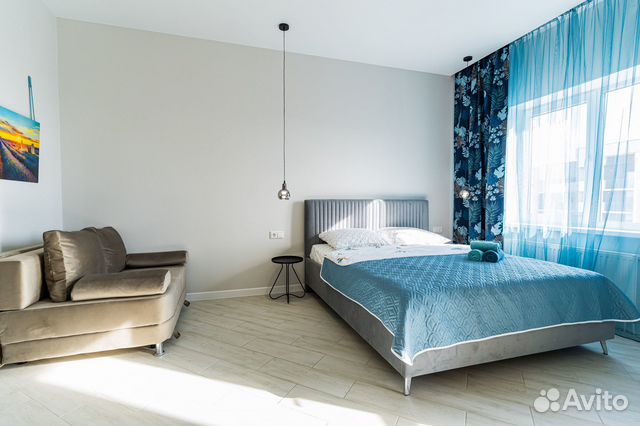 

Квартира-студия, 29 м², 2 кровати