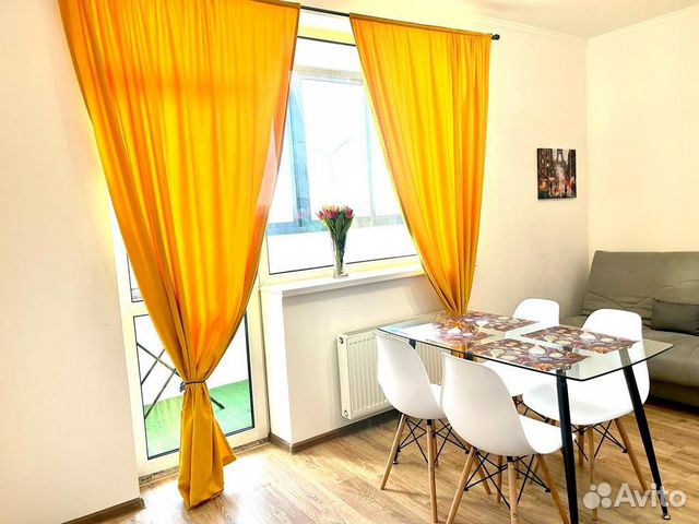 

1-к. квартира, 38 м², 2 кровати