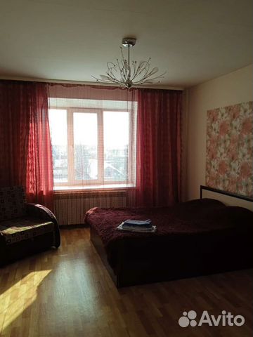 

1-к. квартира, 40 м², 2 кровати