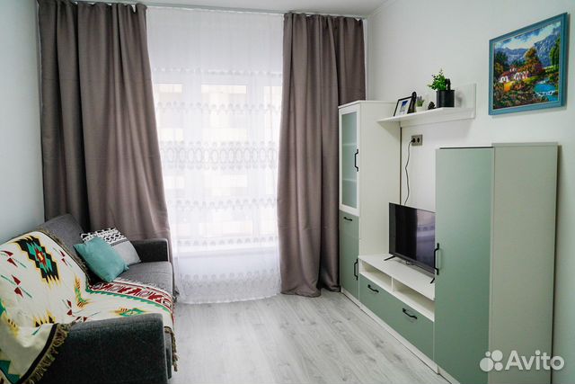 

1-к. квартира, 37,8 м², 2 кровати