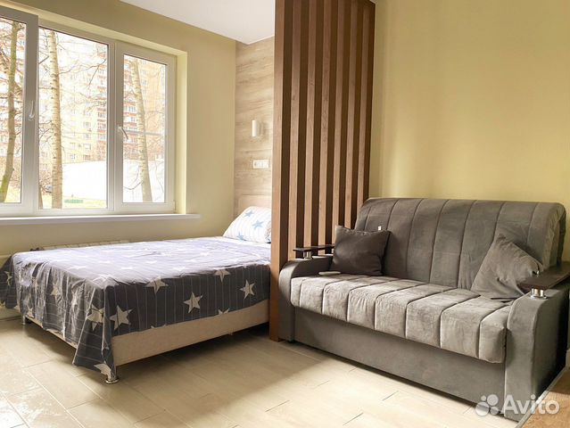 

Квартира-студия, 17 м², 2 кровати