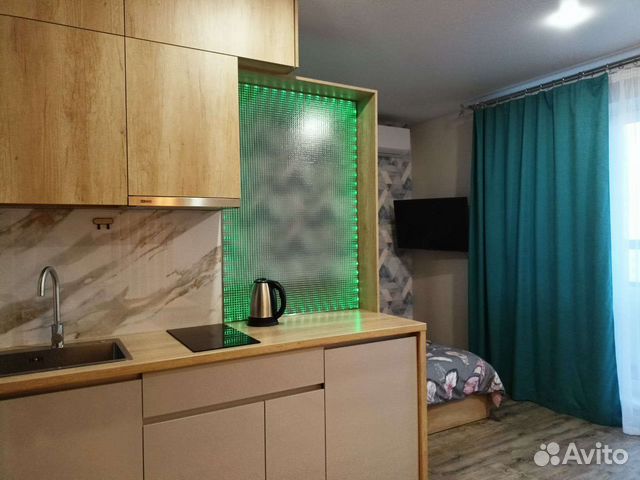 

Квартира-студия, 30 м², 1 кровать