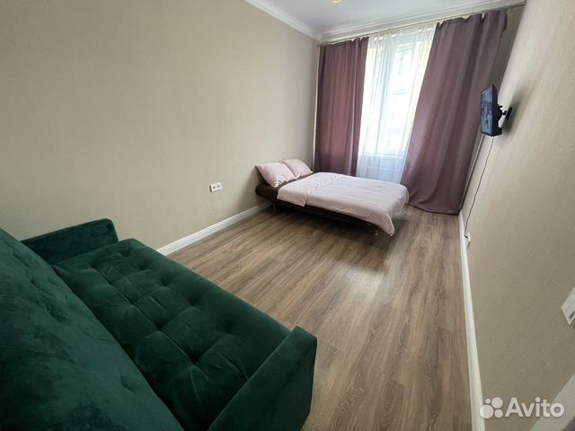 

1-к. квартира, 39 м², 2 кровати