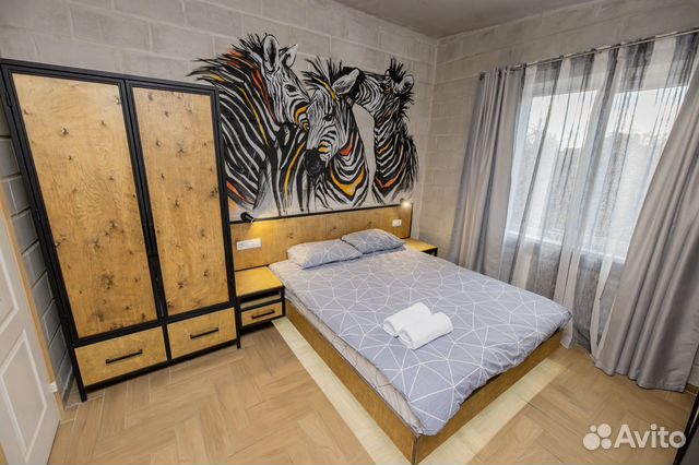 

Квартира-студия, 40 м², 2 кровати