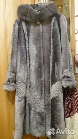 Продам мутоновую шубу с норковой отделкой Продам мутоновую шубу с норковой отделкой