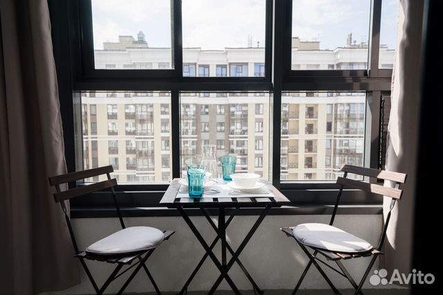 

Квартира-студия, 27 м², 2 кровати