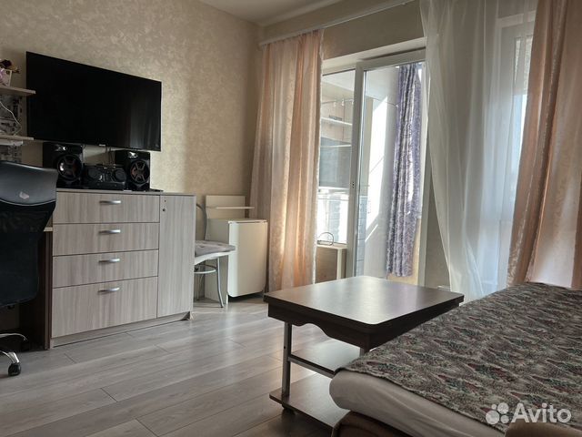 

Квартира-студия, 35 м², 3 кровати