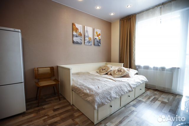 

Квартира-студия, 24 м², 2 кровати