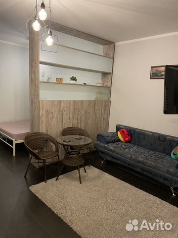 

Квартира-студия, 30 м², 1 кровать