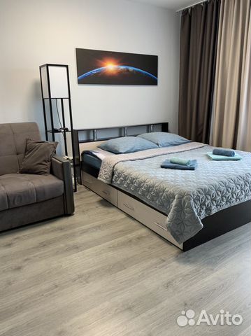 

Квартира-студия, 32 м², 2 кровати