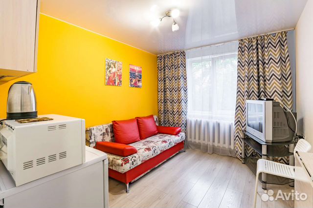 

Квартира-студия, 17 м², 1 кровать