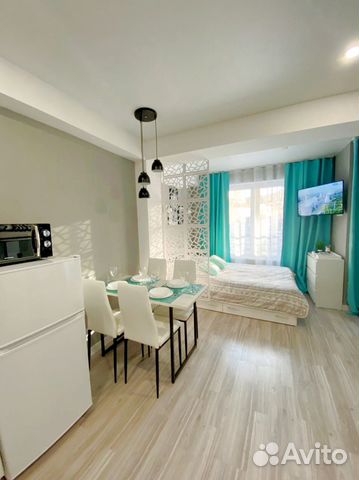

Квартира-студия, 29 м², 2 кровати