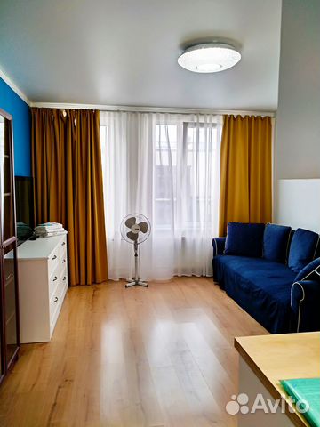 

Квартира-студия, 28 м², 2 кровати
