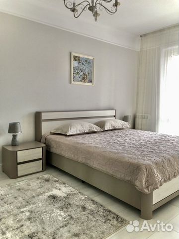 

1-к. квартира, 44 м², 2 кровати