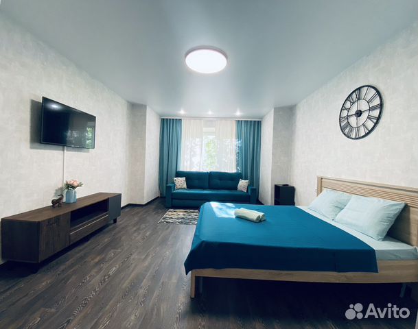 

1-к. квартира, 42 м², 2 кровати