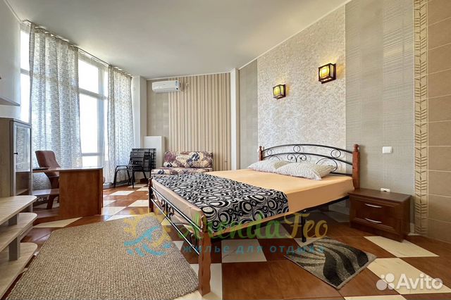 

Квартира-студия, 25 м², 2 кровати