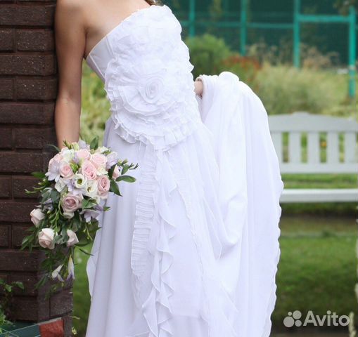 Свадебное платье 42-44р