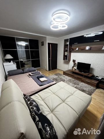 

1-к. квартира, 40 м², 2 кровати