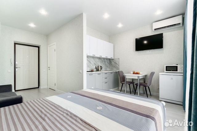 

Квартира-студия, 30 м², 2 кровати