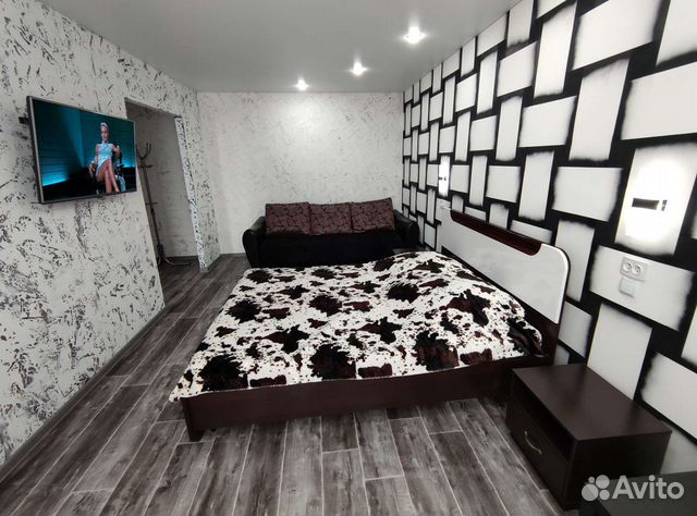 

1-к. квартира, 42 м², 2 кровати