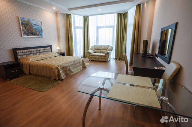 

Квартира-студия, 45 м², 2 кровати