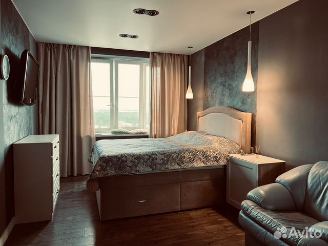 

1-к. квартира, 40 м², 2 кровати