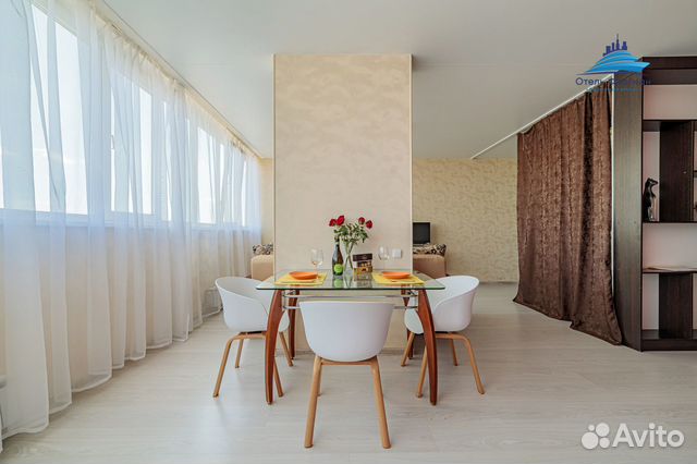 

Квартира-студия, 52 м², 2 кровати