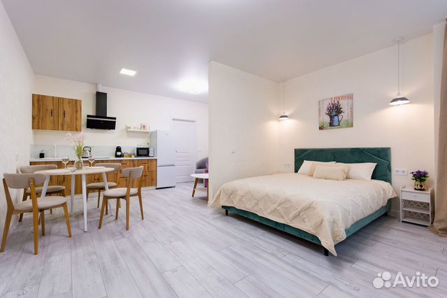 

Квартира-студия, 39 м², 2 кровати