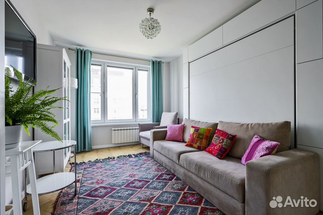 

1-к. квартира, 35 м², 2 кровати