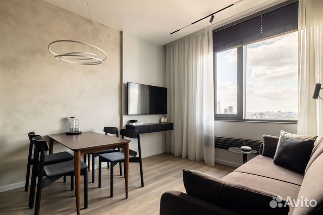 

1-к. квартира, 52 м², 2 кровати