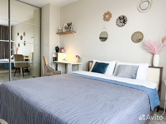 

1-к. квартира, 32 м², 2 кровати