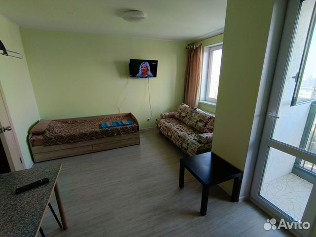 

Квартира-студия, 25 м², 2 кровати