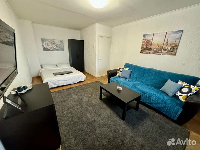 

1-к. квартира, 40 м², 2 кровати