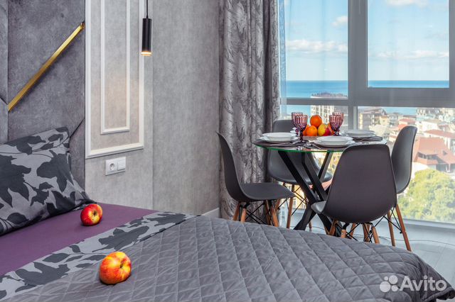 

Квартира-студия, 35 м², 2 кровати