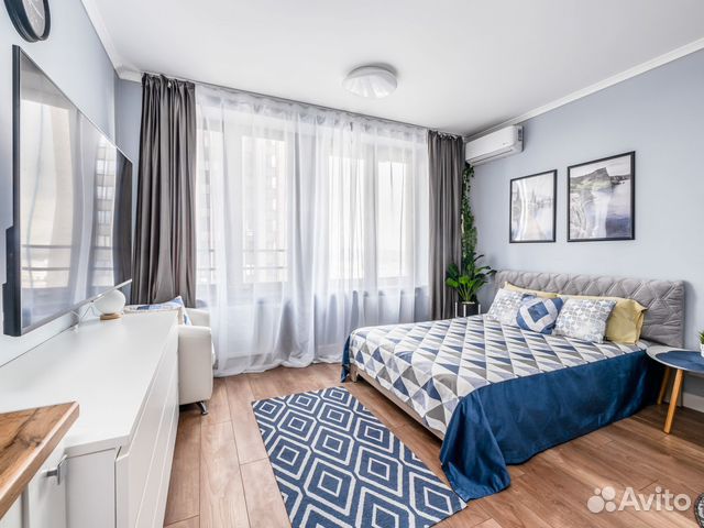 

Квартира-студия, 30 м², 1 кровать