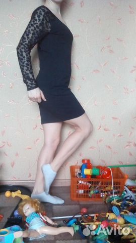 Платье короткое черное. Новое Платье короткое черное. Новое