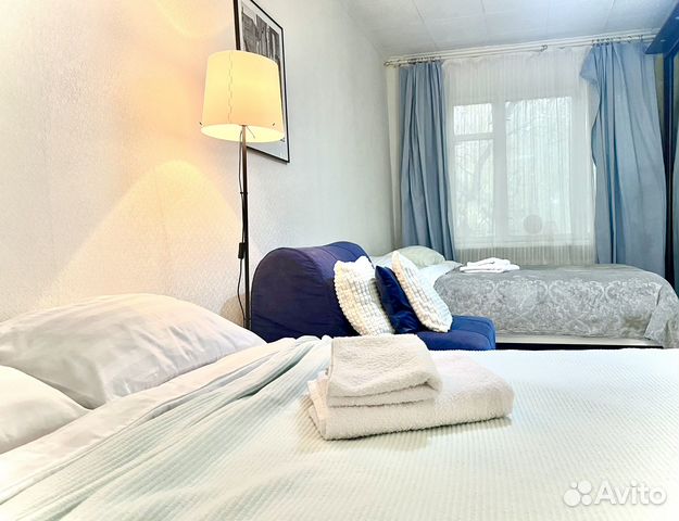 

1-к. квартира, 32 м², 3 кровати