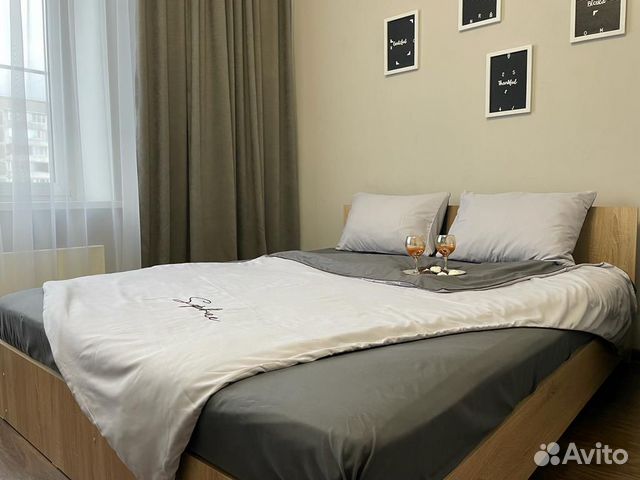 

1-к. квартира, 30 м², 2 кровати