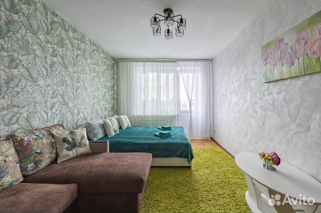 

1-к. квартира, 32 м², 2 кровати