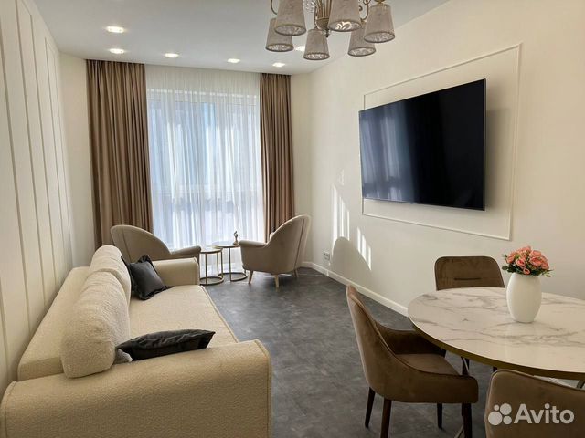 

1-к. квартира, 42 м², 2 кровати